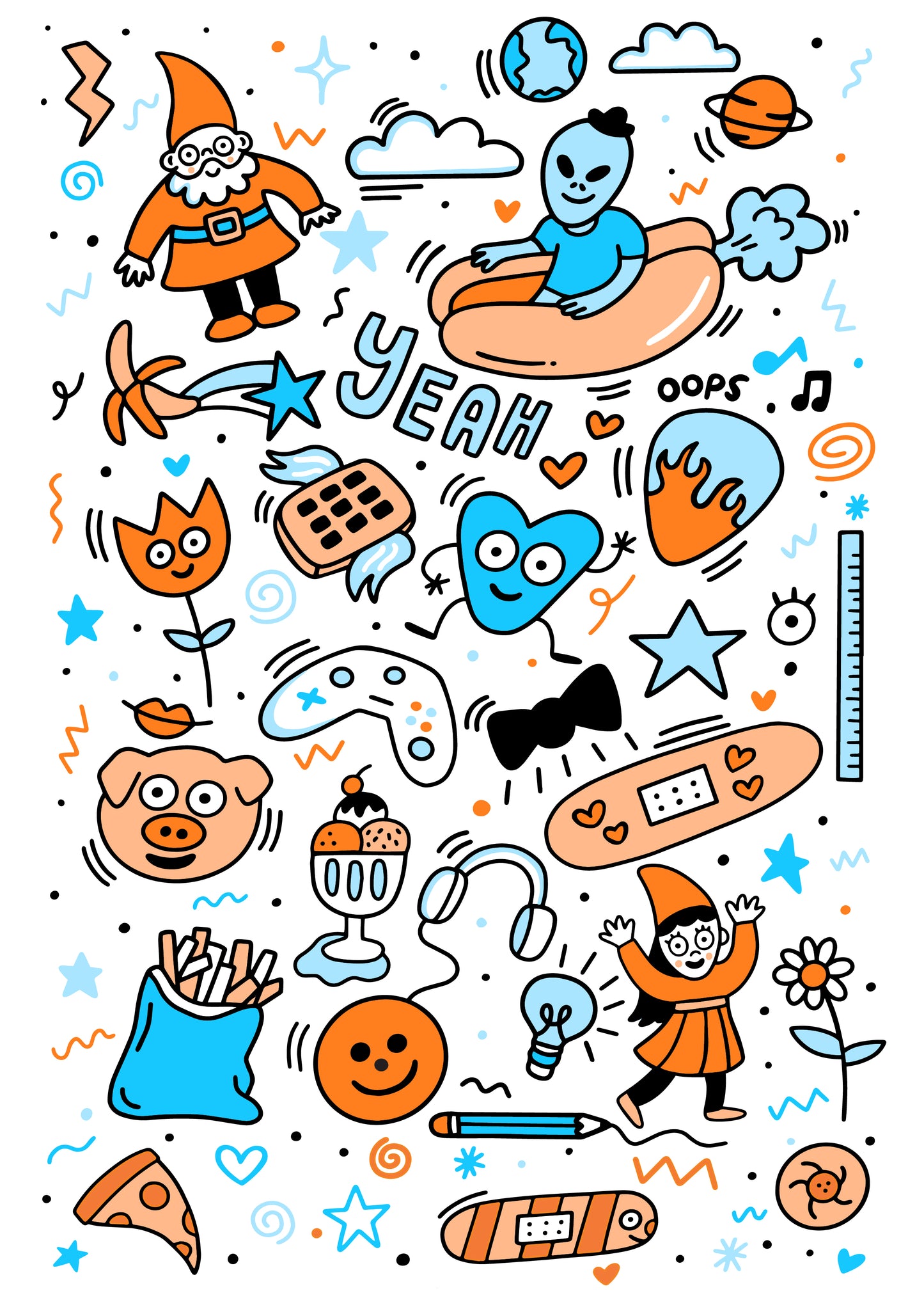Frankie's World Doodles