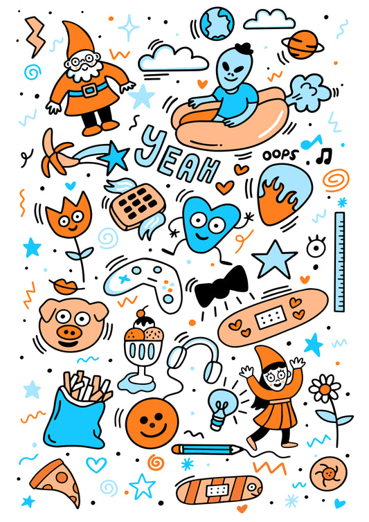 Frankie's World Doodles